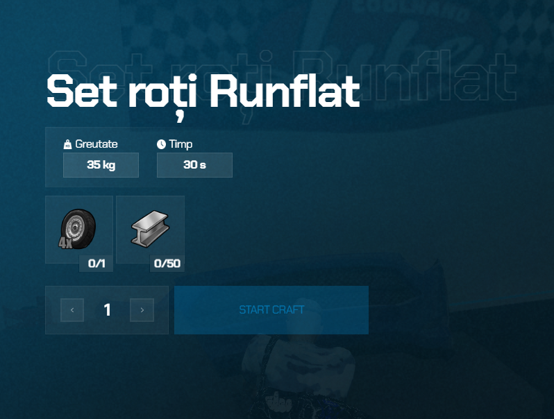 Set roți Runflat